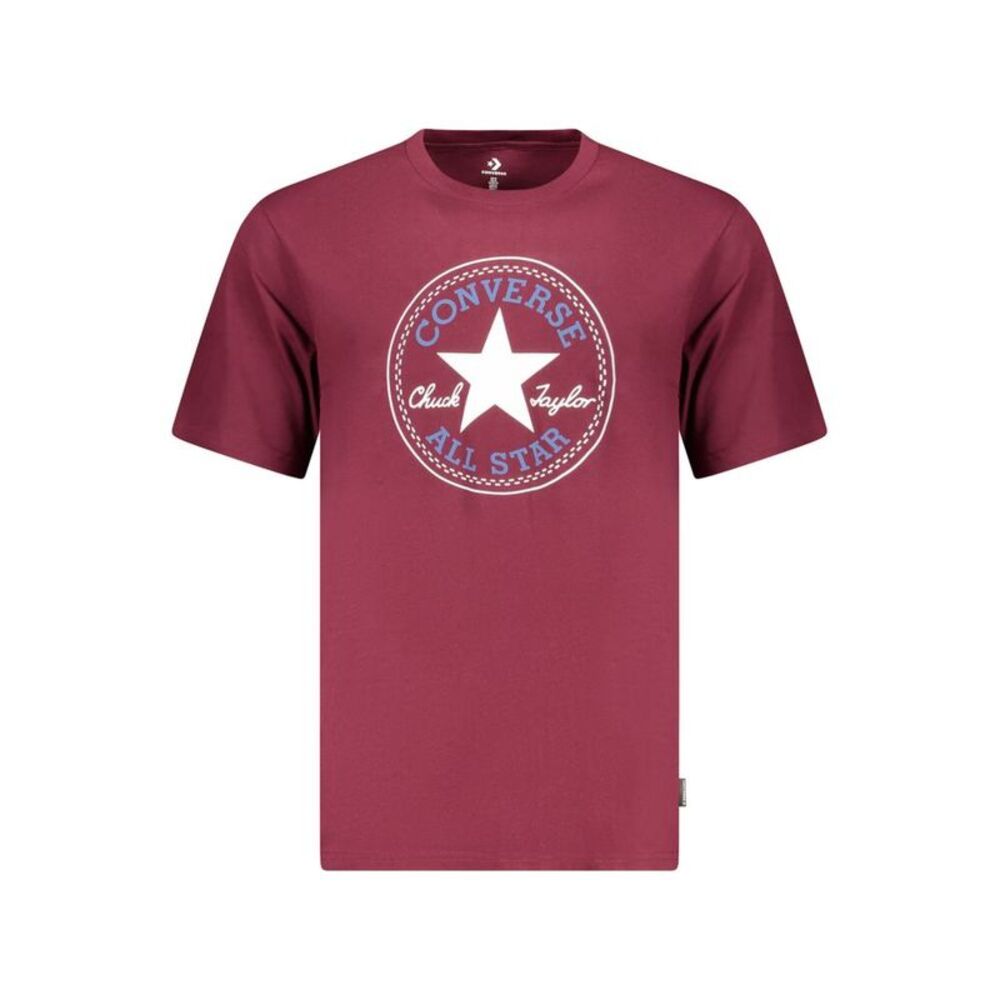 Converse Red Cotton Men's T-Shirt